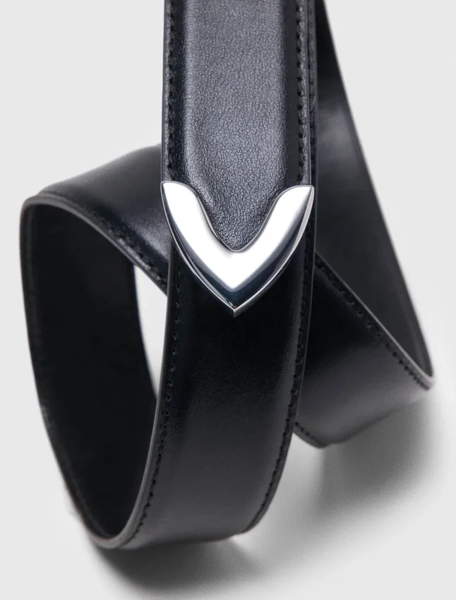 Smooth leather belt Smooth leather belt