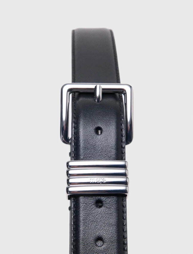 Smooth leather belt Smooth leather belt