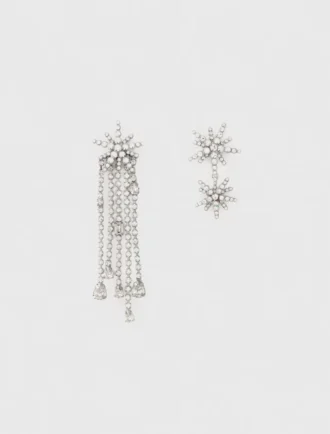 Star strass-earings