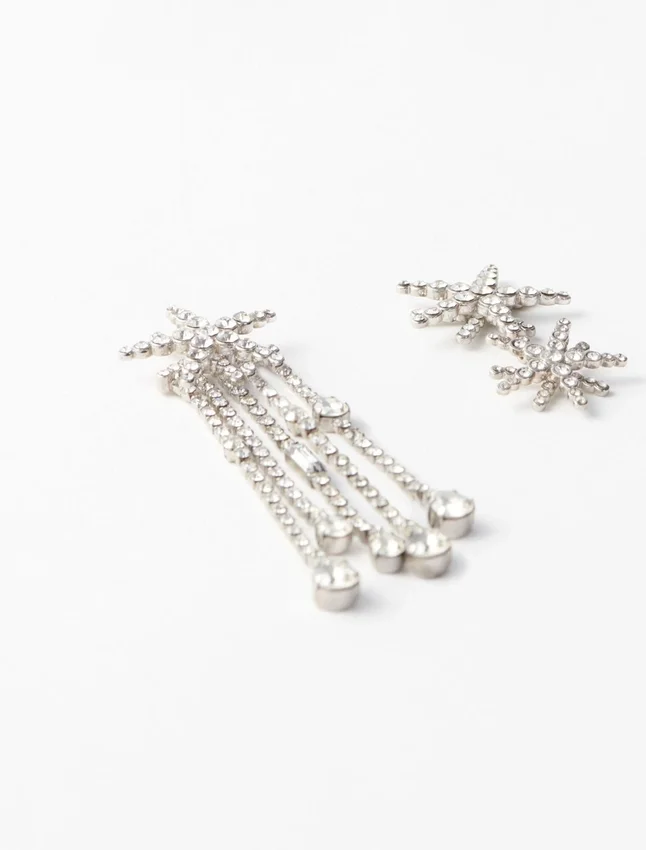 Star strass-earings Star strass-earings