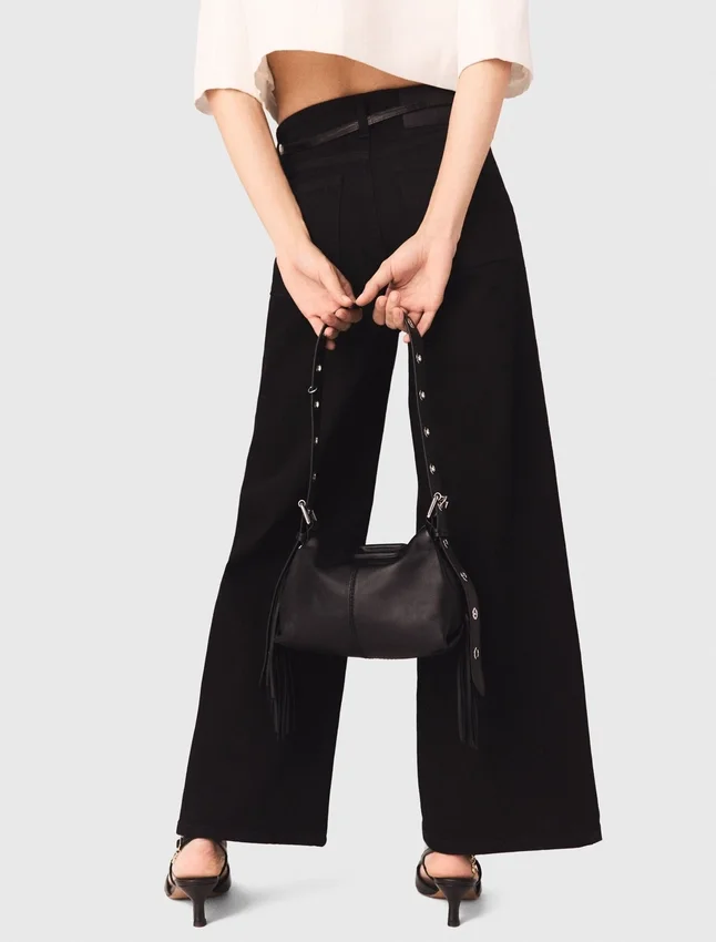Straight-leg jeans with patch pockets Straight-leg jeans with patch pockets