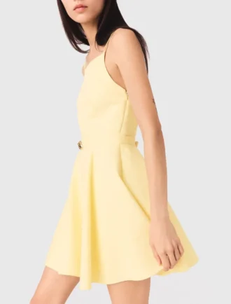Strappy flared dress