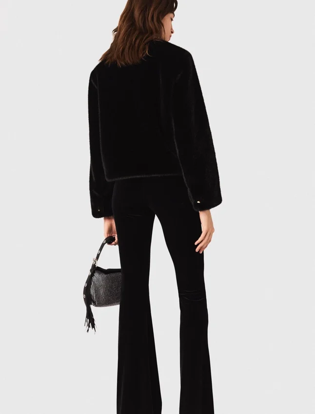 Stretch velour trousers Stretch velour trousers