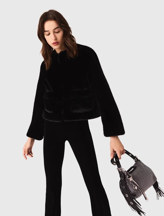 Stretch velour trousers Stretch velour trousers