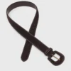 Suede belt