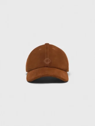 Suede cap