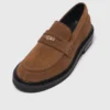 Suede loafers