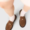 Suede loafers