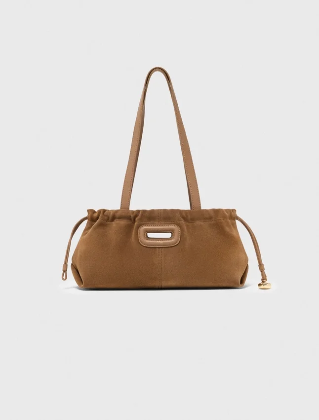 Suede Milpli Gazette bag Suede Milpli Gazette bag