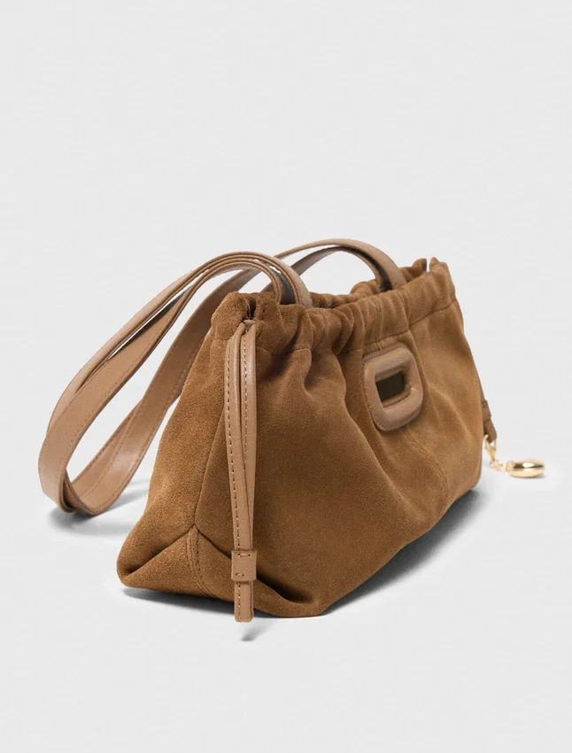 Suede Milpli Gazette bag Suede Milpli Gazette bag