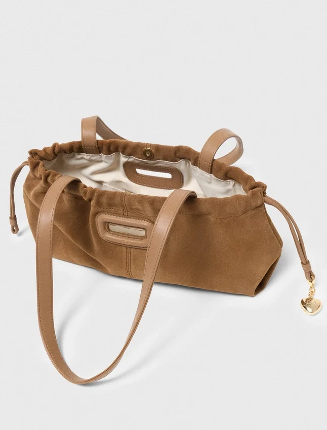 Suede Milpli Gazette bag Suede Milpli Gazette bag