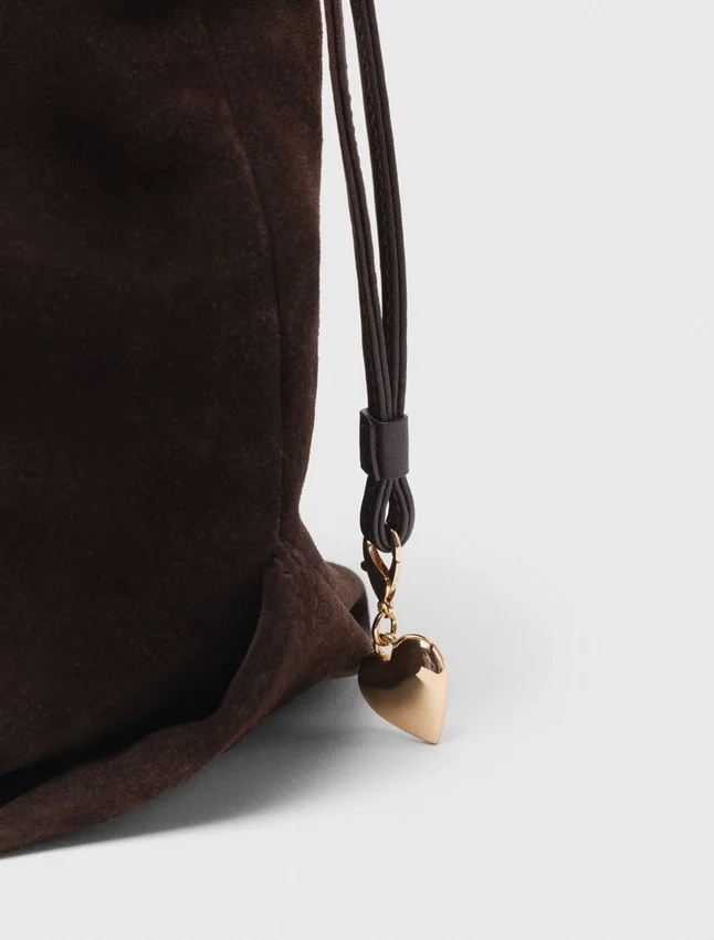 Suede Milpli tote bag Suede Milpli tote bag