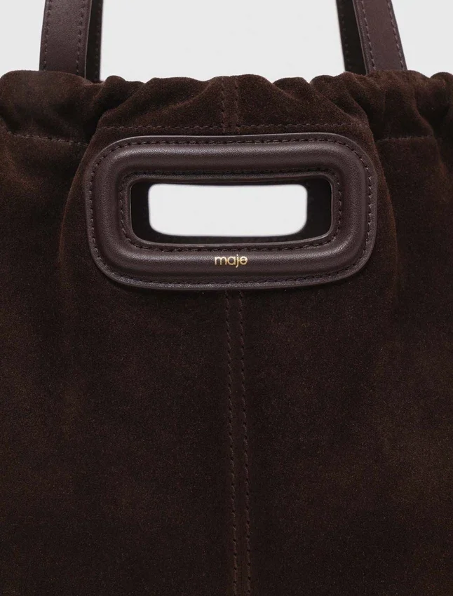 Suede Milpli tote bag Suede Milpli tote bag