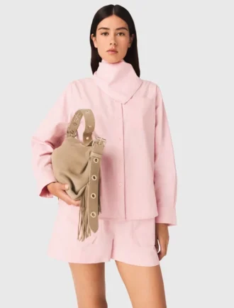 Suede Miss M bag