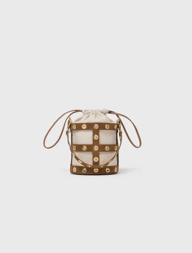 Suede Miss M bucket bag Suede Miss M bucket bag