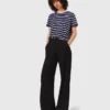 Suit trousers with pintucks