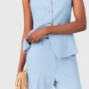 Suit trousers with pleats