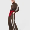 Sweatshirt with straight stripes