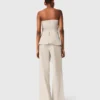 Tailored bustier top