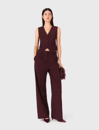 Tailored high-waisted suit trousers Tailored high-waisted suit trousers