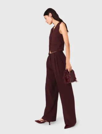Tailored high-waisted suit trousers Tailored high-waisted suit trousers