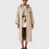 Trench with removable hood