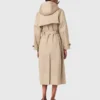Trench with removable hood
