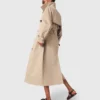 Trench with removable hood