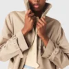 Trench with removable hood