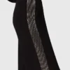 Trousers with rhinestone band