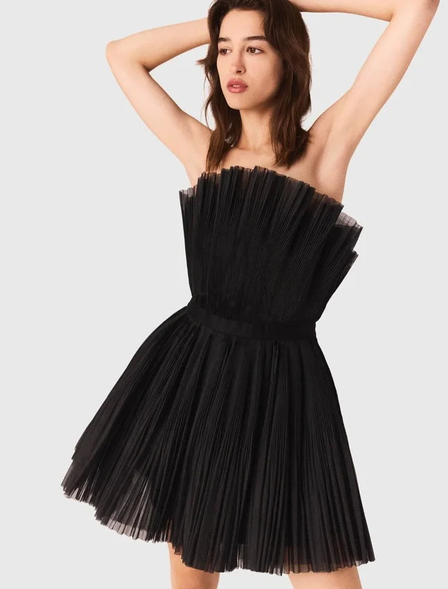 Tulle and organza bustier dress Tulle and organza bustier dress