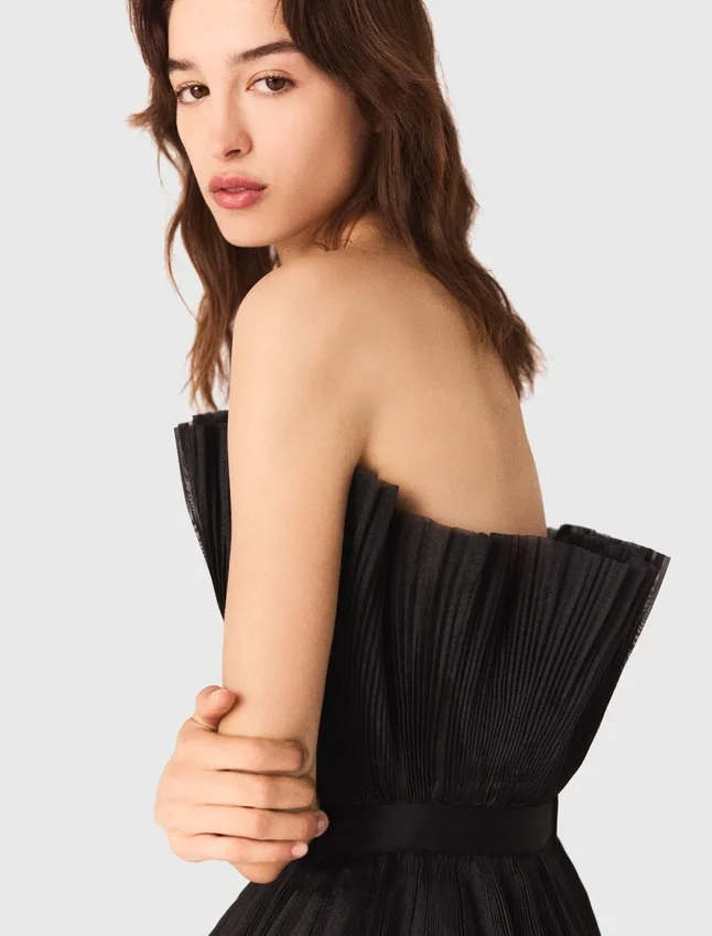 Tulle and organza bustier dress Tulle and organza bustier dress