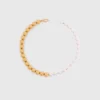 Two-tone pearl necklace Two-tone pearl necklace