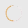 Two-tone pearl necklace Two-tone pearl necklace