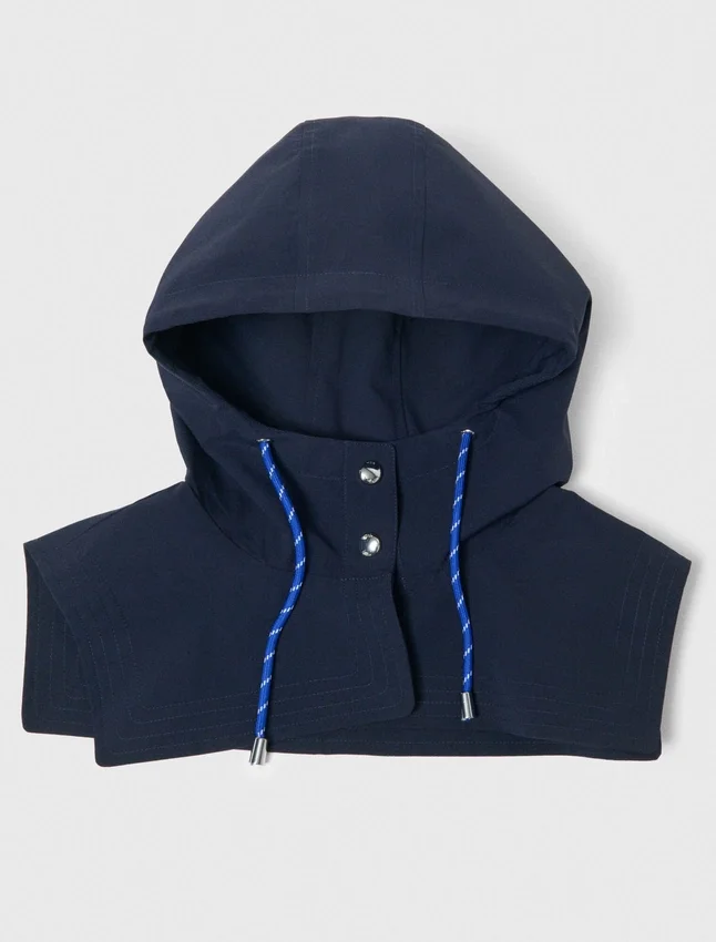Waterproof drawstring hood Waterproof drawstring hood