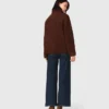 Wide jeans with patch pockets