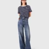 Wide-leg jeans