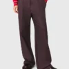 Wide-leg suit trousers