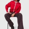 Wide-leg suit trousers