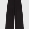 Wide-leg suit trousers