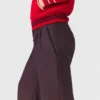 Wide-leg suit trousers