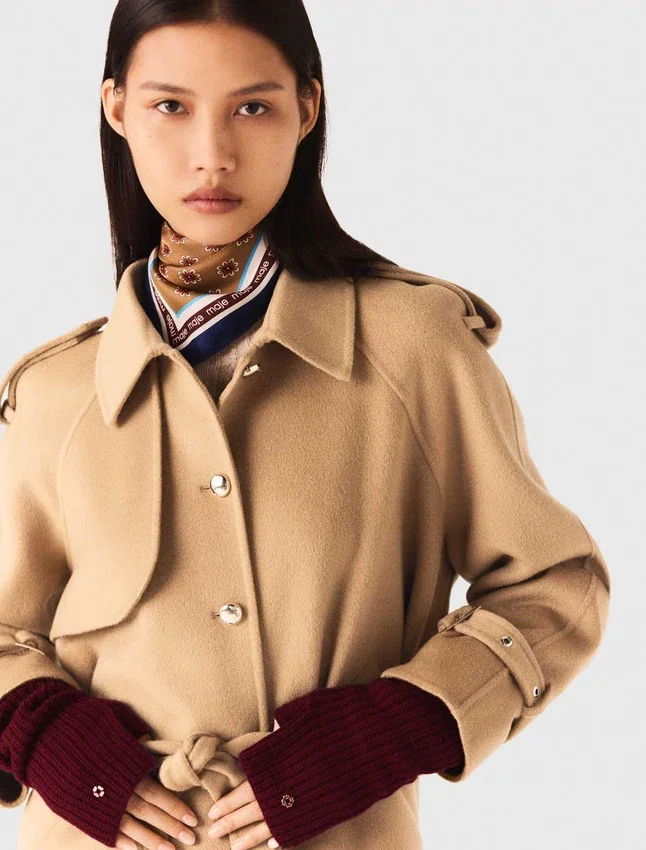 Wool and cashmere gloves Wool and cashmere gloves