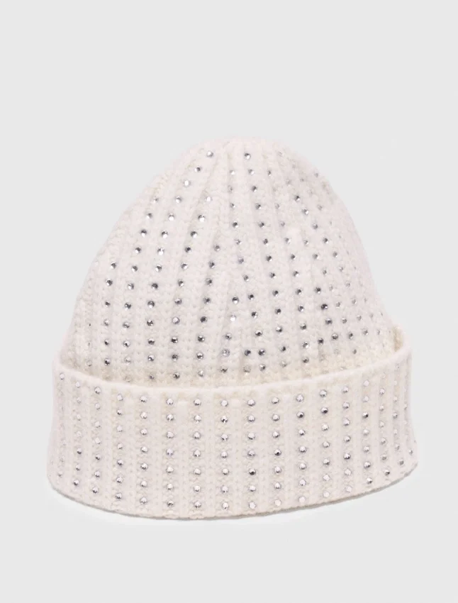 Wool and rhinestone hat Wool and rhinestone hat