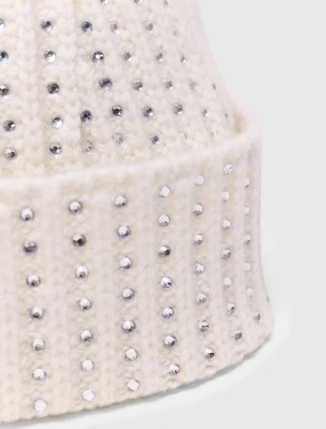 Wool and rhinestone hat Wool and rhinestone hat