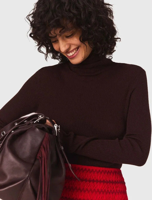 Wool and silk sweater Wool and silk sweater
