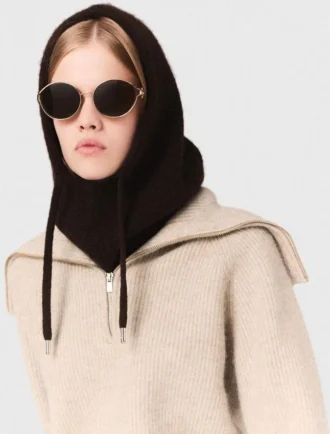 Yak wool balaclava