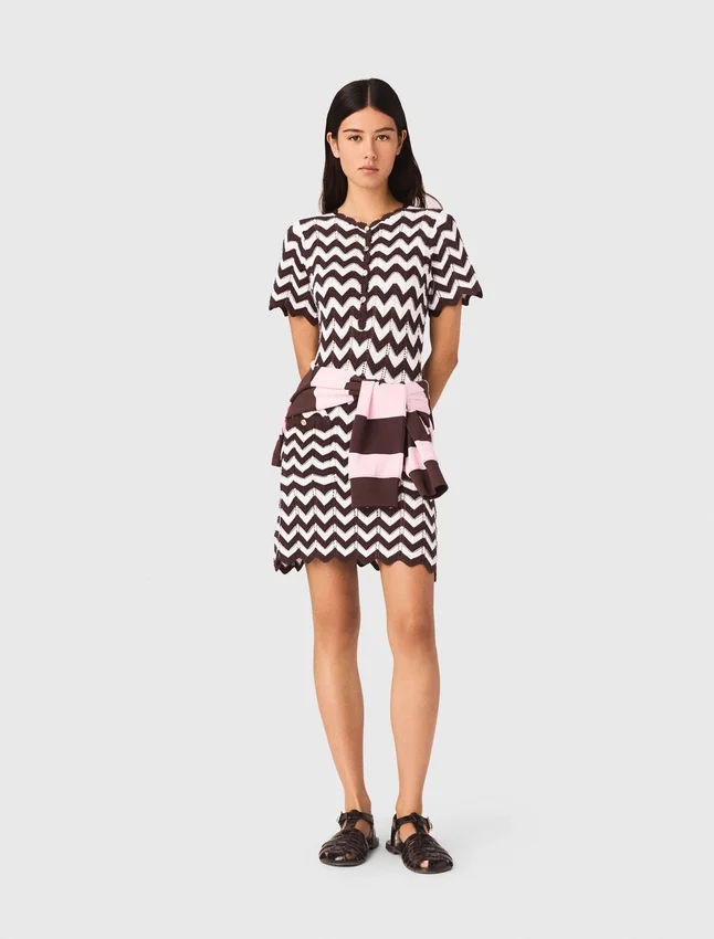 Zigzag crochet dress Zigzag crochet dress