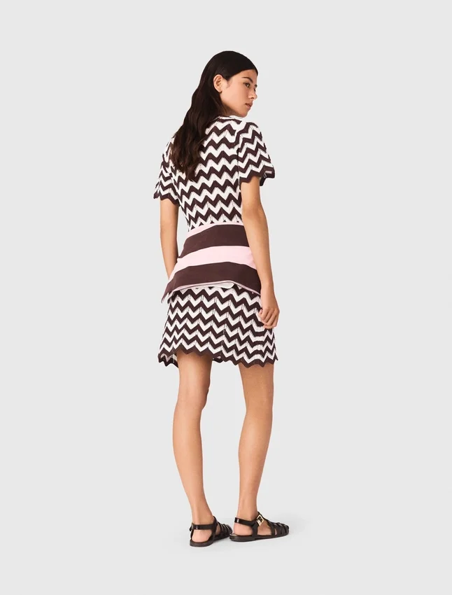 Zigzag crochet dress Zigzag crochet dress