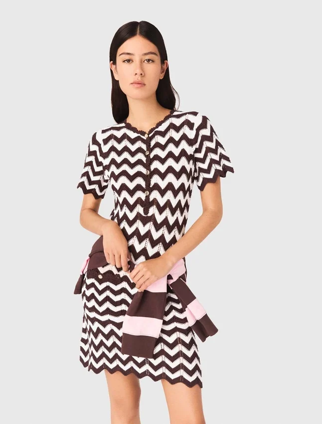 Zigzag crochet dress Zigzag crochet dress