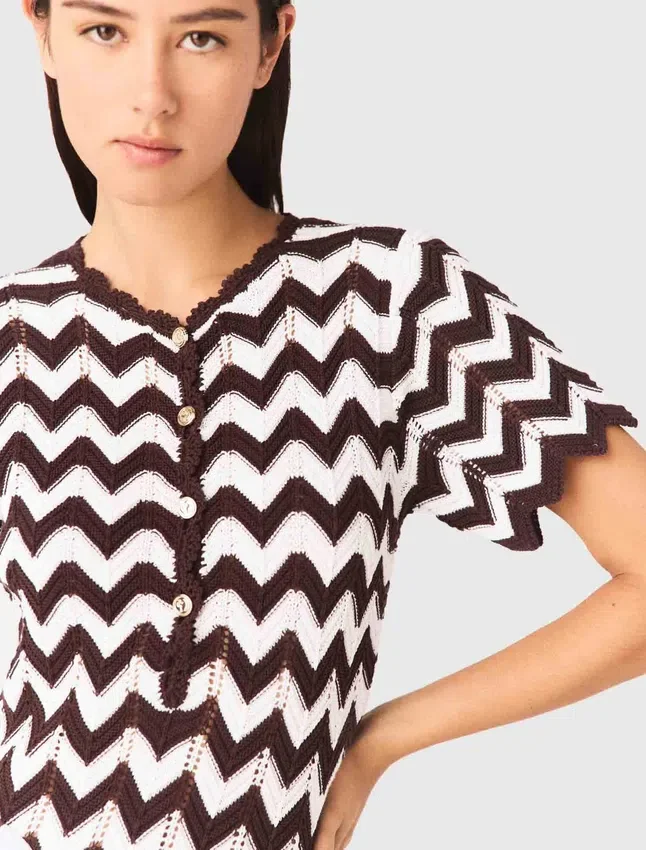 Zigzag crochet dress Zigzag crochet dress